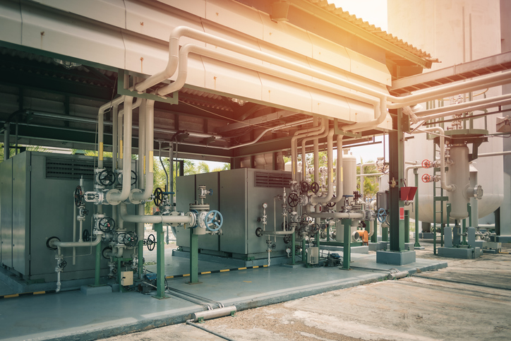 Air Compression Station in a refinery