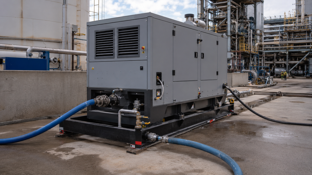 Oil-Free Compressor at an Industrial Facility